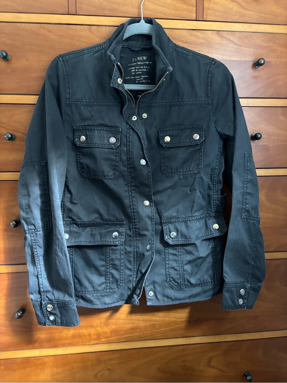 J. Crew Black Utility Field Jacket
